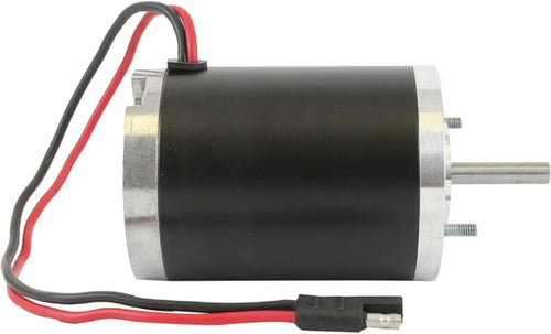 12 Volt Salt Spreader Motor, 3.002in OD, 0.315in Shaft OD, 5.748in Length, Pack of 2 U56234