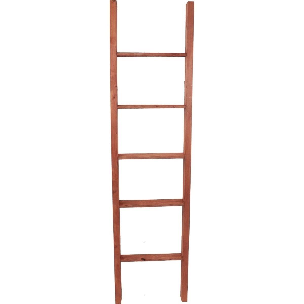 Vintage Farmhouse 5-Rung Ladder J892