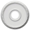 16 1/2x22OD x 3 7/8x22ID x 1 1/2x22P Hand-Painted Smokey Topaz Crackle Ceiling Medallion L51129