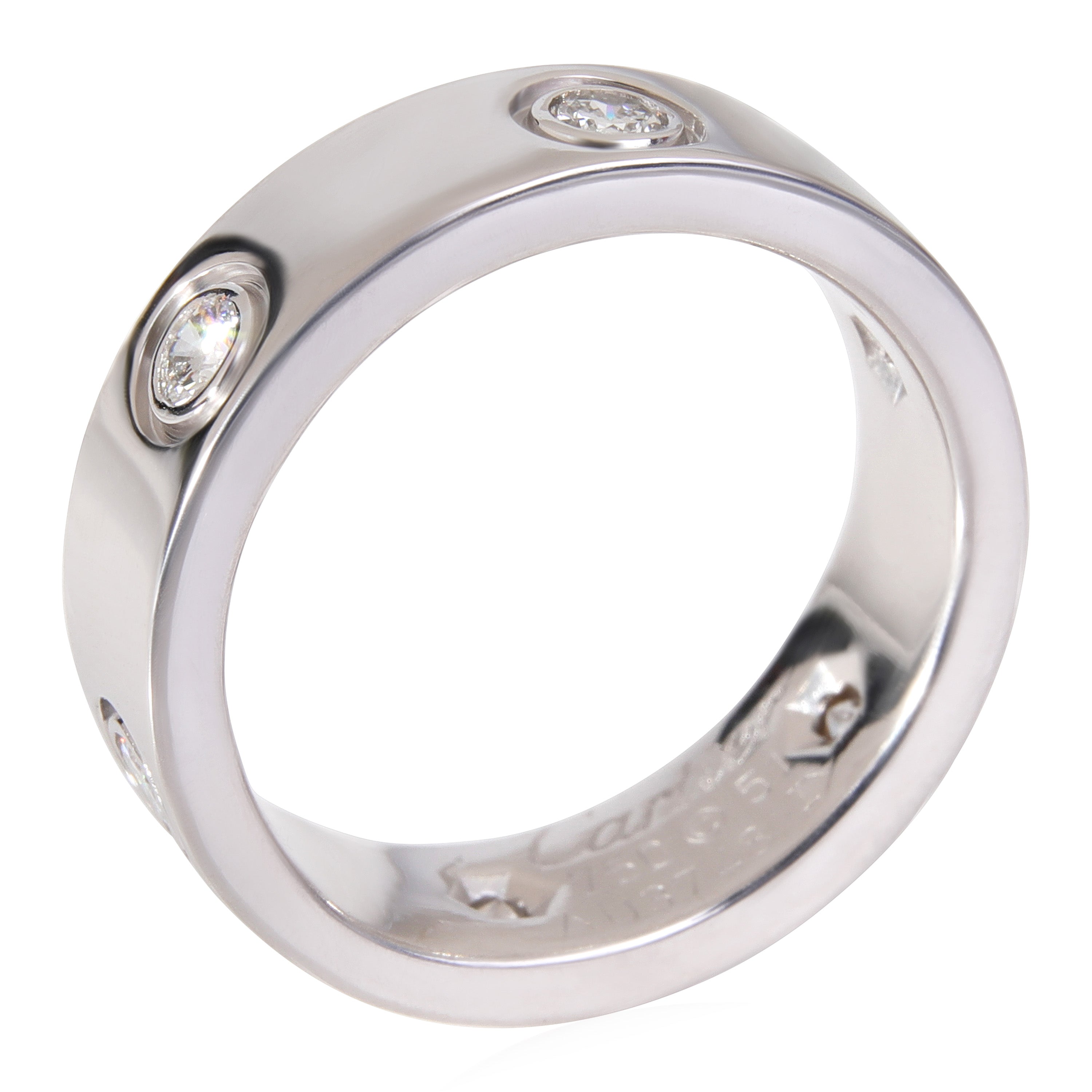18k White Gold Diamond Ring T114095
