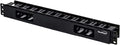 Black 2-Pack Rack Mount Cable Management Panel J3005