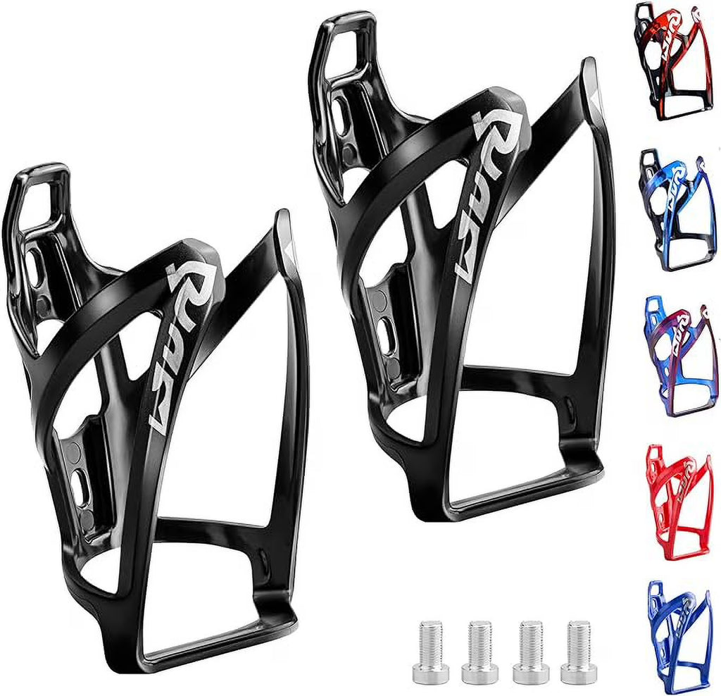 Black 2 Pack Plastic Bike Water Bottle Cage R57237