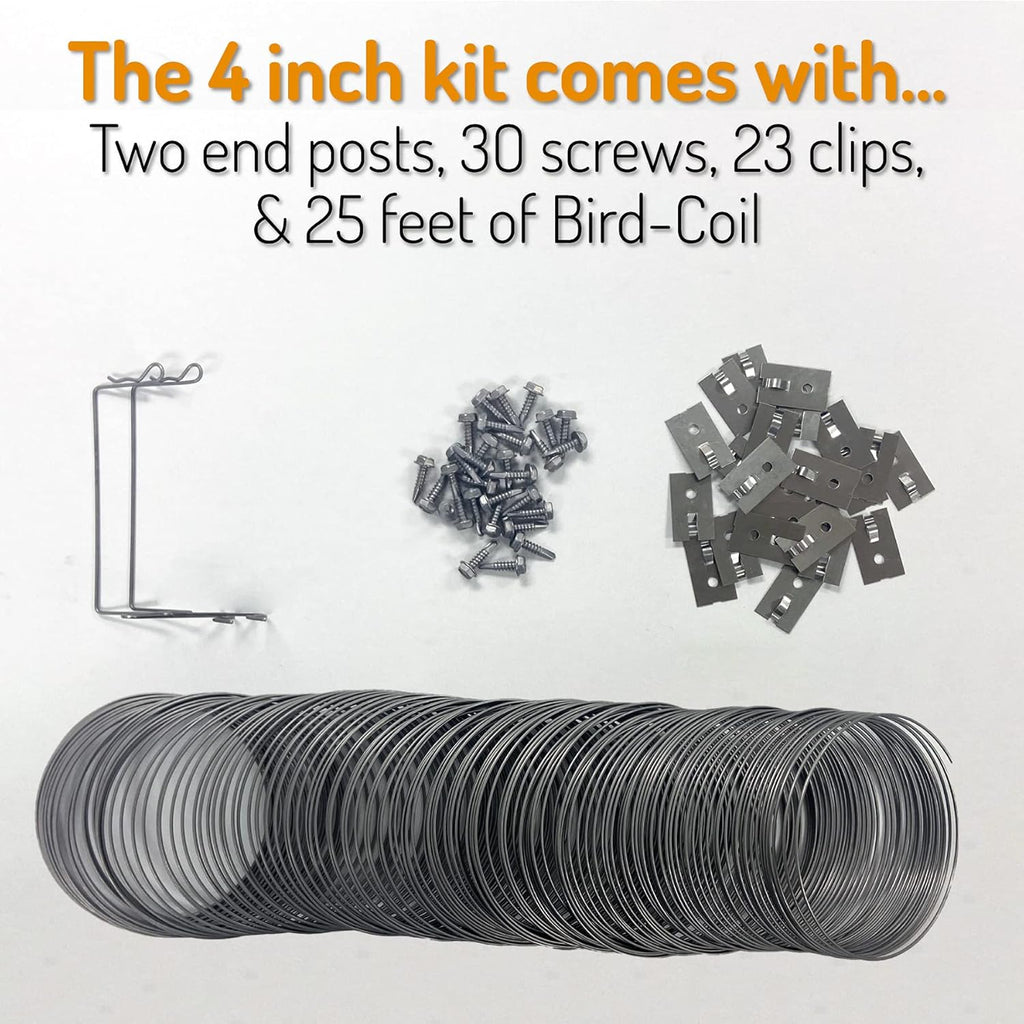 Stainless Steel Bird Deterrent Coils, Pack of 2 N739