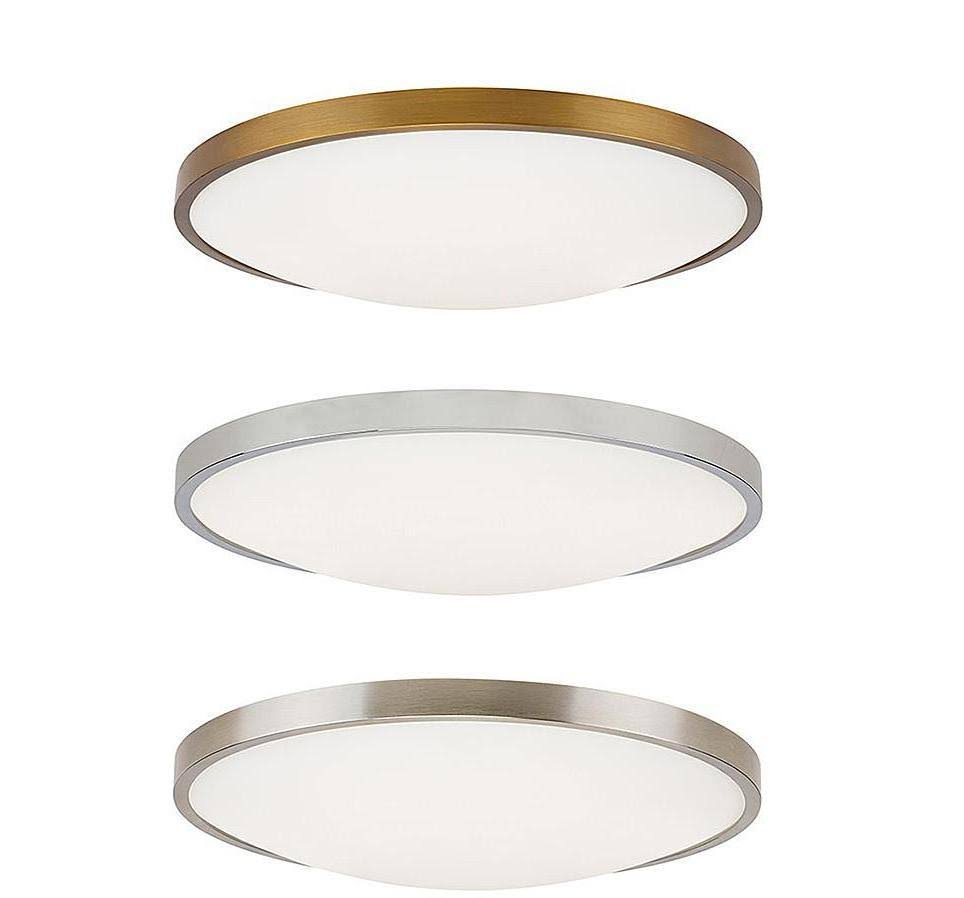 Chrome LED Flush Mount F7283