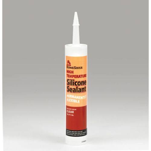 10.3 oz Clear High Temperature Silicone Sealant E7776