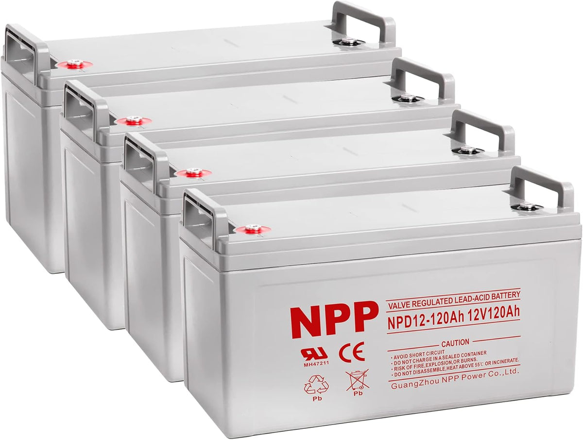 12V 150Ah AGM Deep Cycle Battery 4 Pack N962