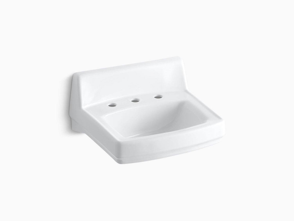 Bathroom Sink with Widespread Faucet Holes Q6056